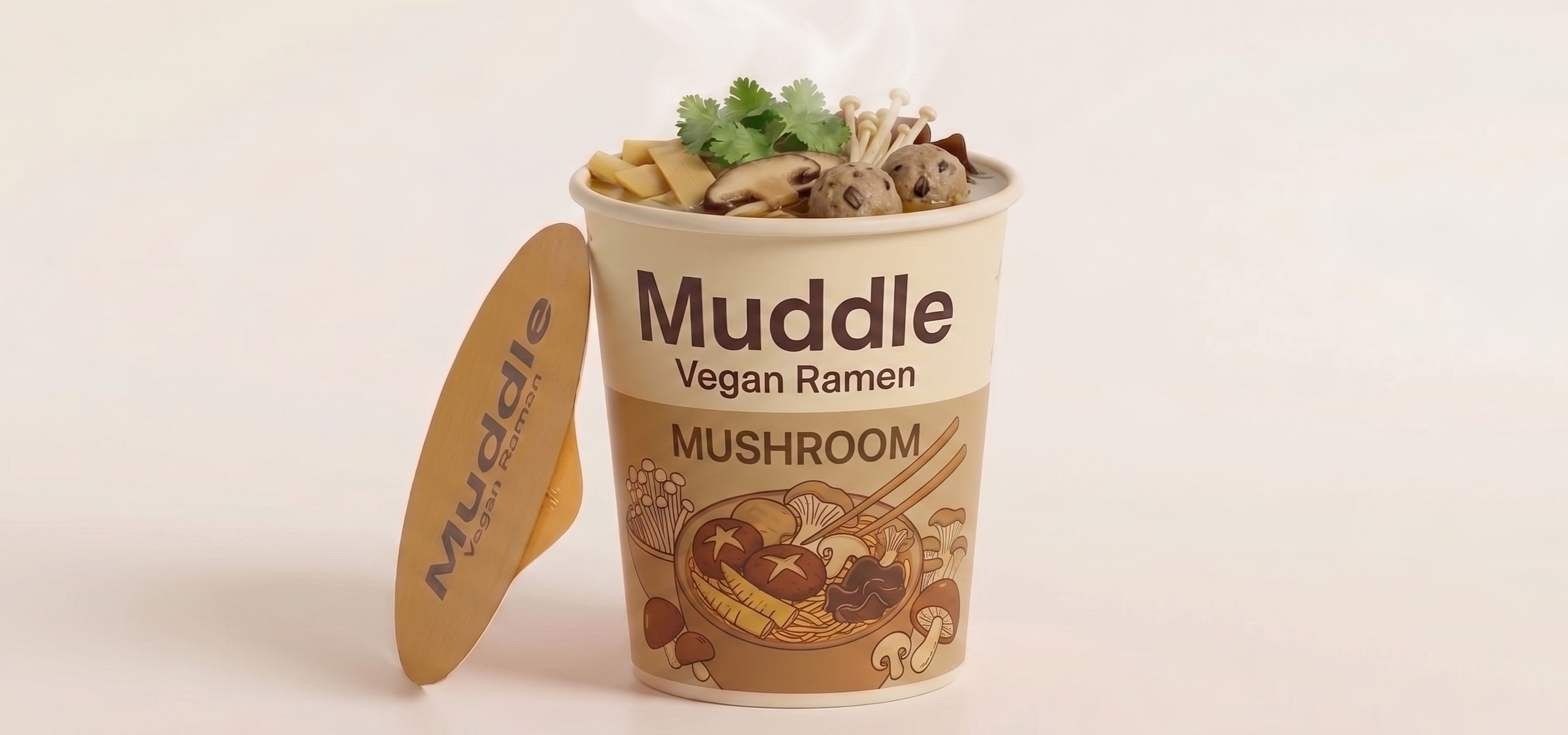 Mushroom Muddle noodles